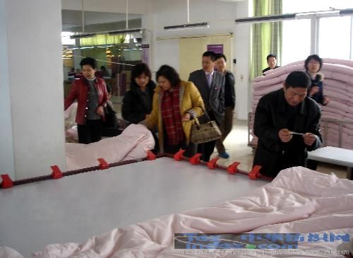 中國家紡協會領導蒞臨圣布凡指導工作