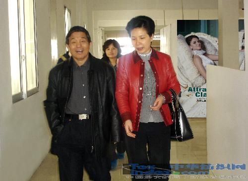 中國家紡協會領導蒞臨圣布凡指導工作