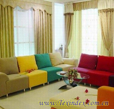 布藝窗簾小心遭遇色彩陷阱