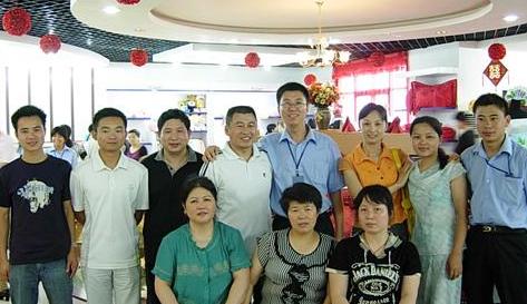 雨蘭花開爭艷江西家紡市場