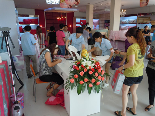 66°浪漫家紡浙江衢州店盛大開業