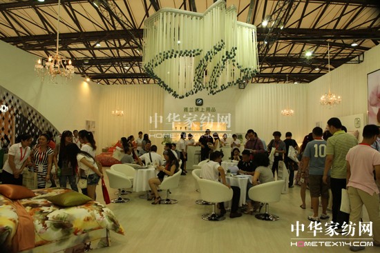 雅蘭上海家紡展演繹和諧自然