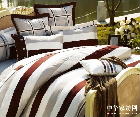 行走異域風情間紫羅蘭床品如詩如畫