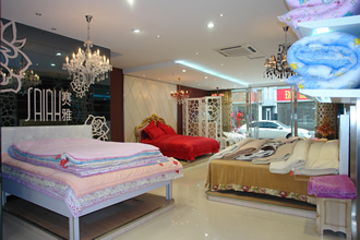 賽雅家紡終端門店展示(二)