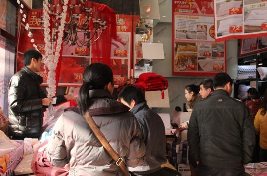 居夢萊南通直營店歲末清倉刷新紀錄