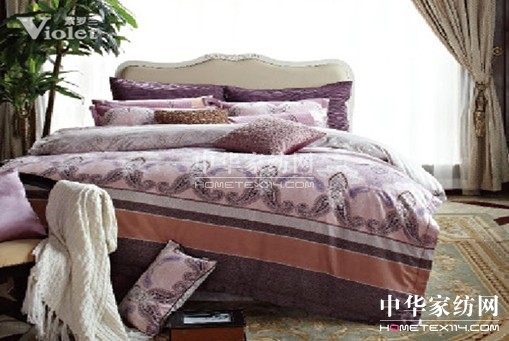 紫羅蘭家紡勾勒出左岸右岸的浪漫生活