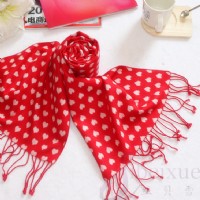 真絲圍巾 拉絨圍巾